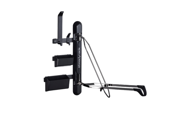 A rack with GearMate on a white background. 