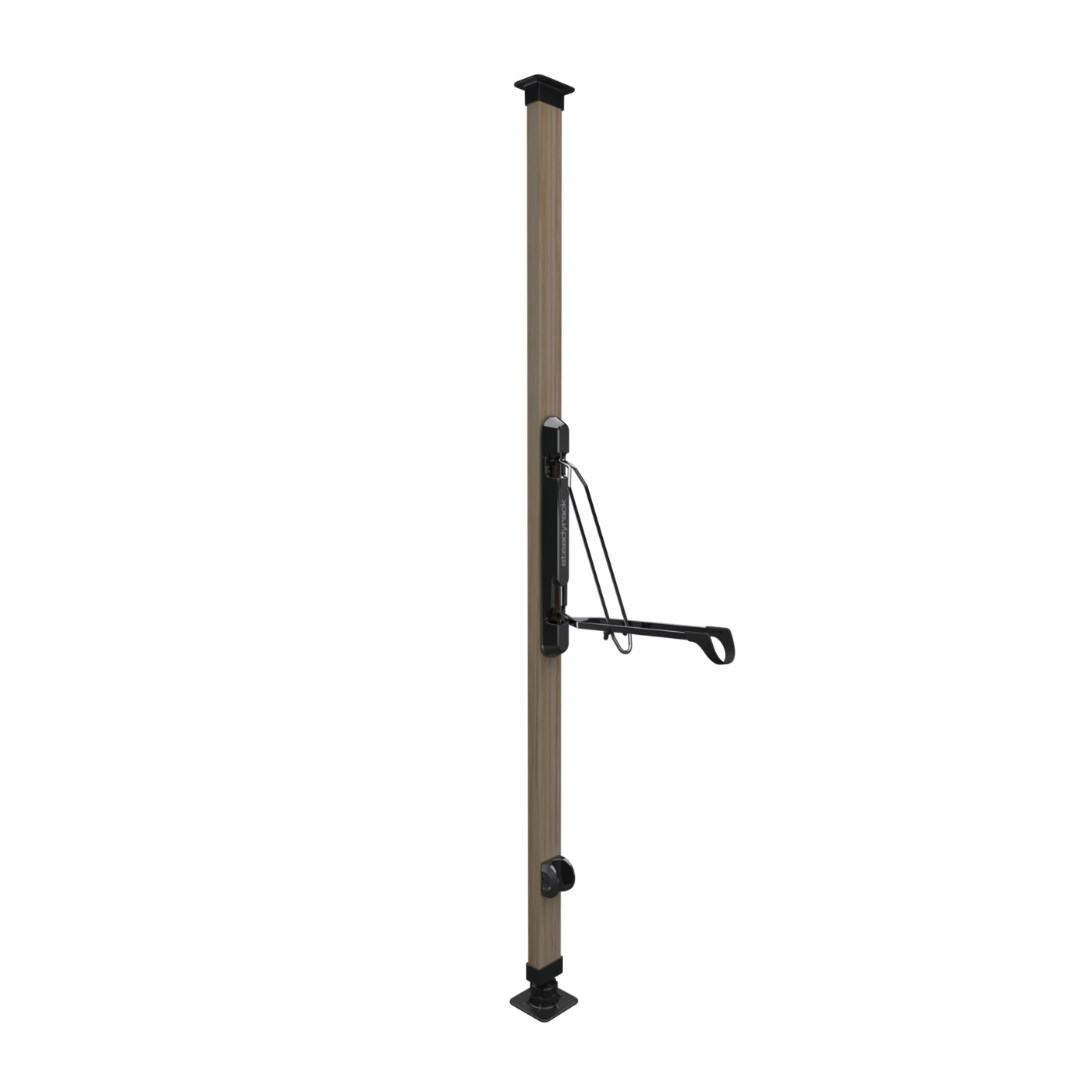 Set of black components on a white background
